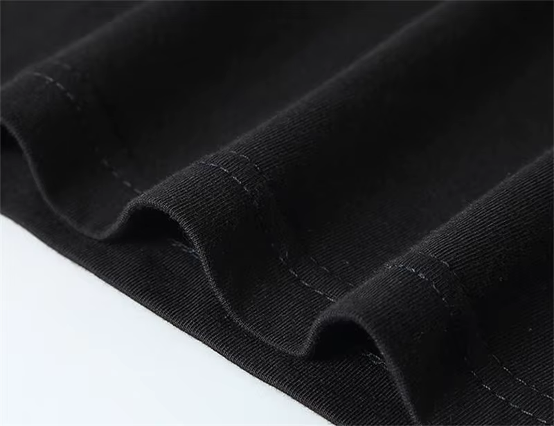T-shirt à col rond en pur coton pour hommes
