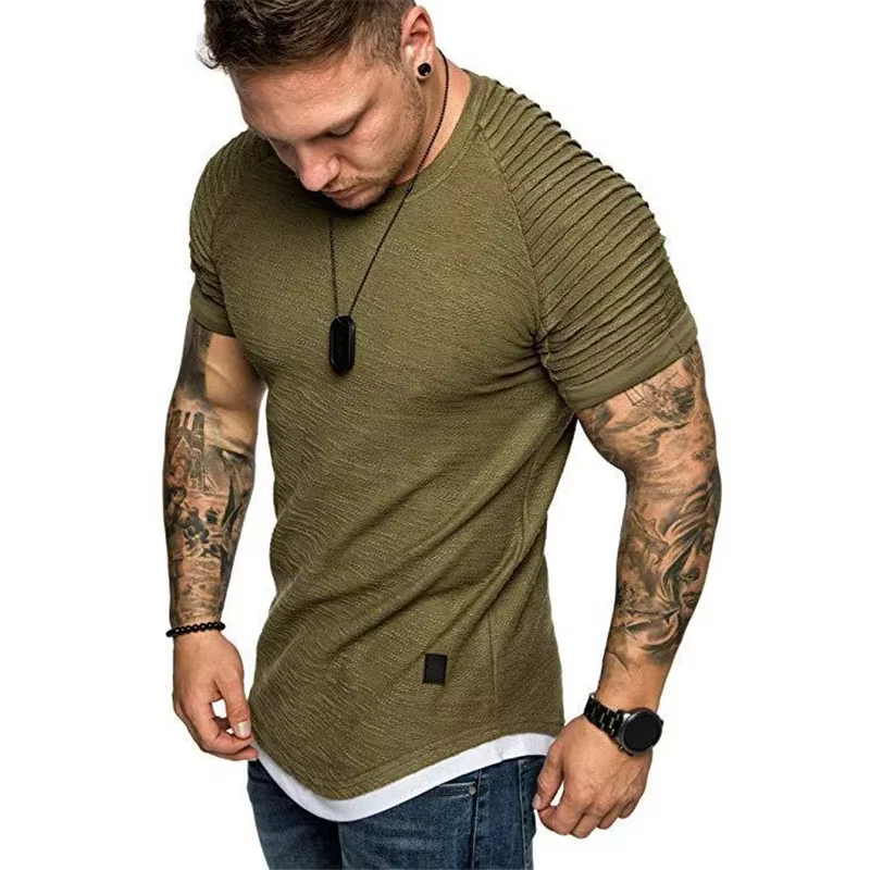 MRMT 2026 Nouveau T-shirt décontracté uni pour homme – Haut à manches courtes