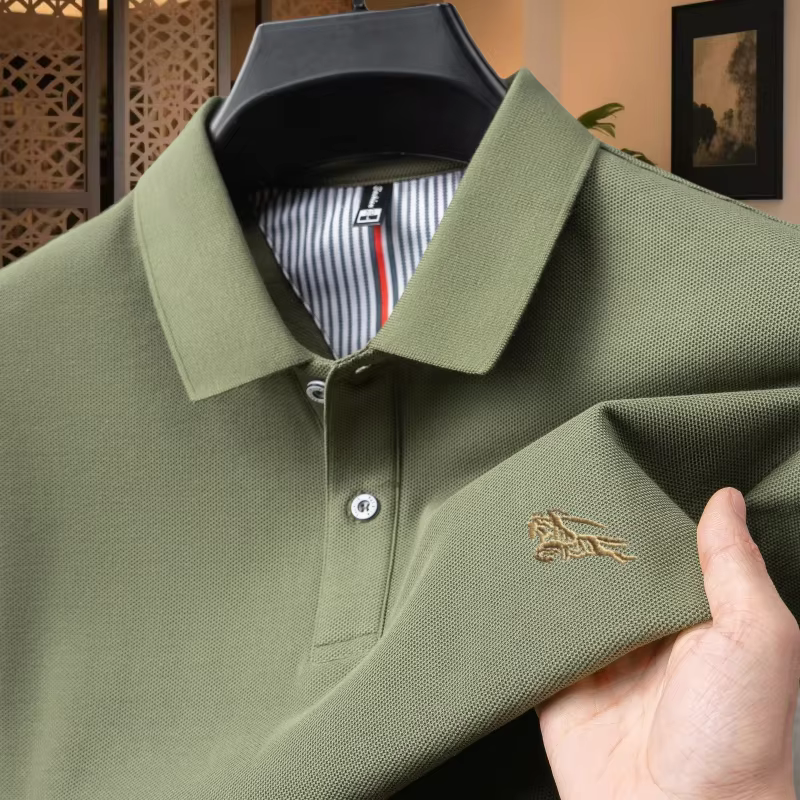 Polo pour homme, en pur coton