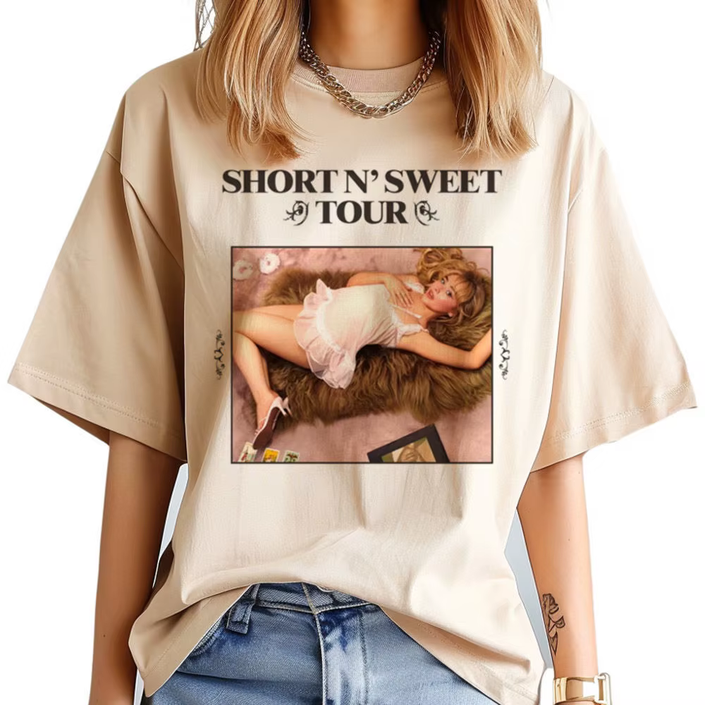 Sabrina Carpenter t-shirt fille à la mode Pastel Pop Culture streetwear confortable Grunge chemise graphique années 2000 vêtements coréens kawaii