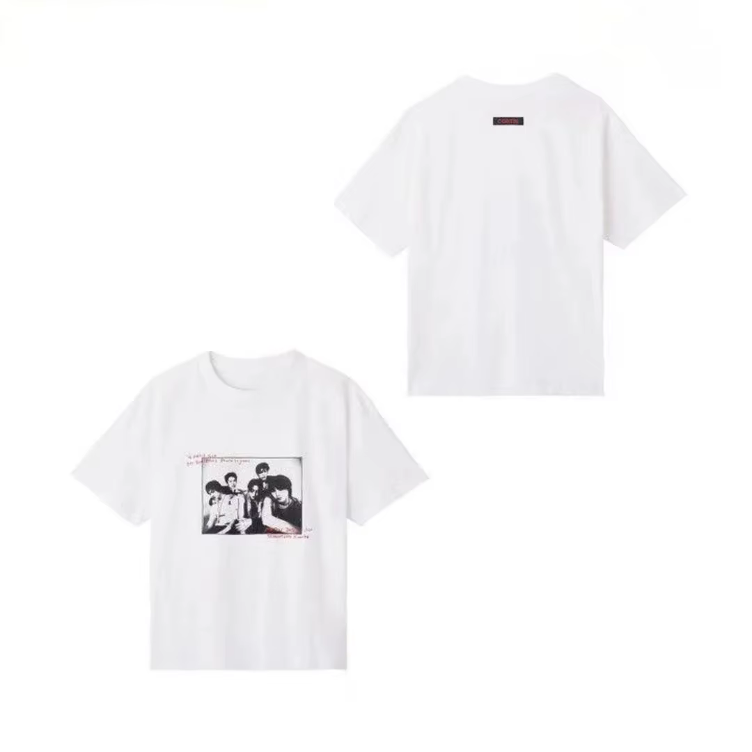 T-shirt graphique CORTIS 2026 Group, homme femme, imprimé photo vintage rétro, manches courtes, décontracté, unisexe, hauts streetwear en coton