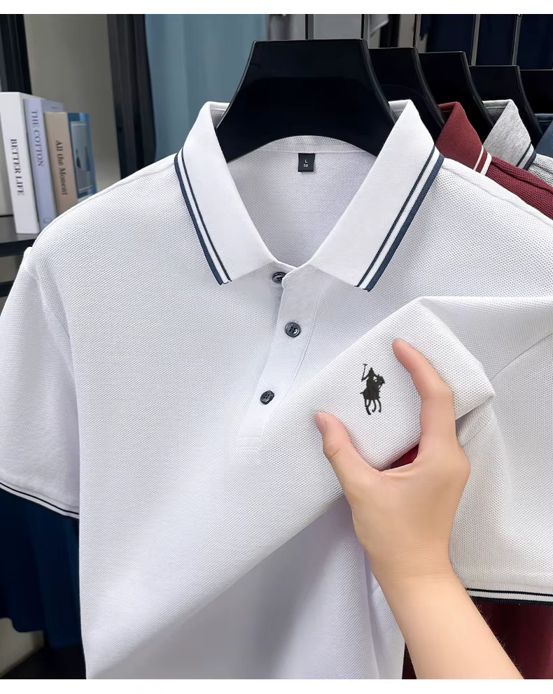 Polo pour homme avec logo Pony