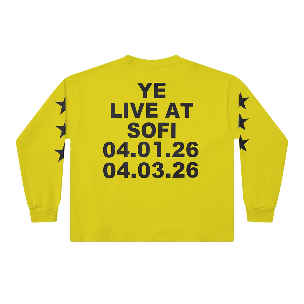YE LIVE AT SOFI BULLY Kanye West Vultures YZY T-Shirt pour hommes et femmes