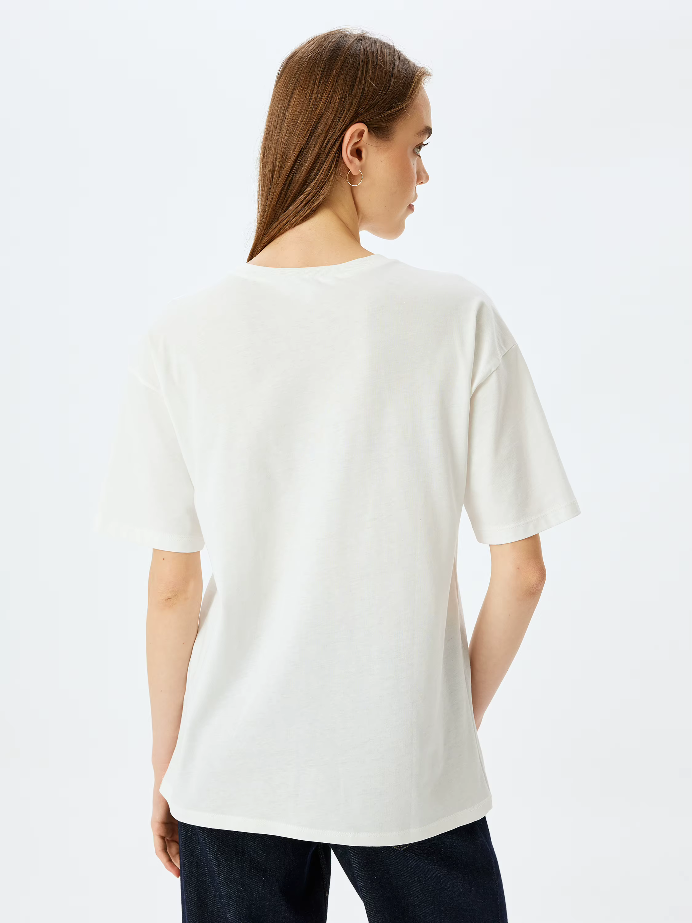 T-shirt blanc avec inscription SORRY