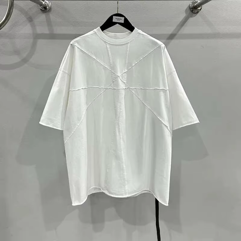 T-shirt en coton épissé pour homme
