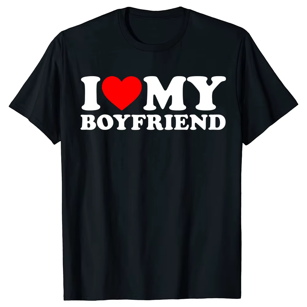 J'aime mon petit ami vêtements