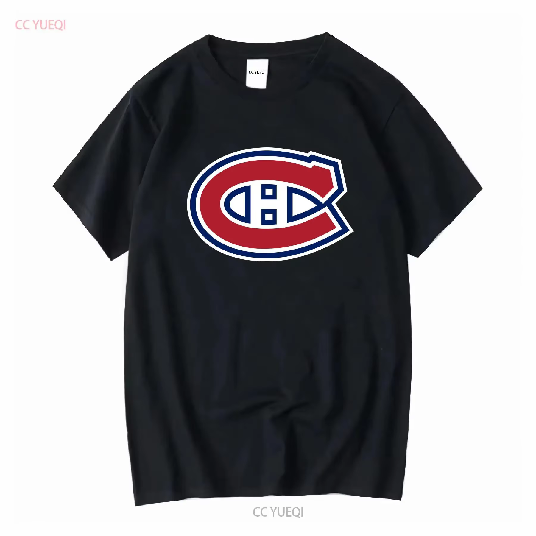 T-shirt unisexe respirant et extensible avec logo des Canadiens de Montréal