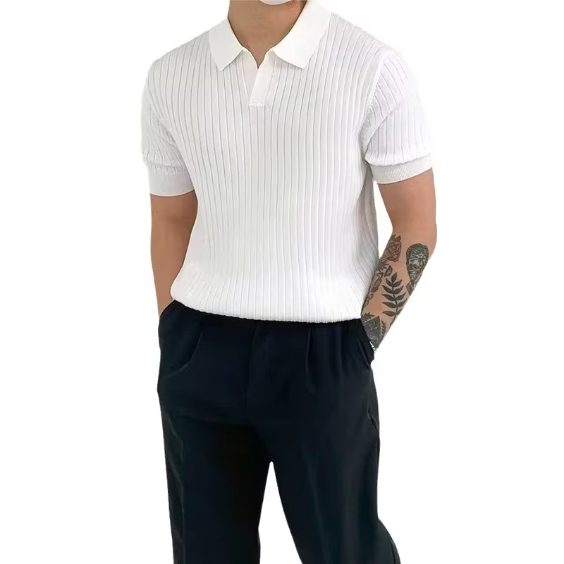 Polo de golf slim fit pour homme