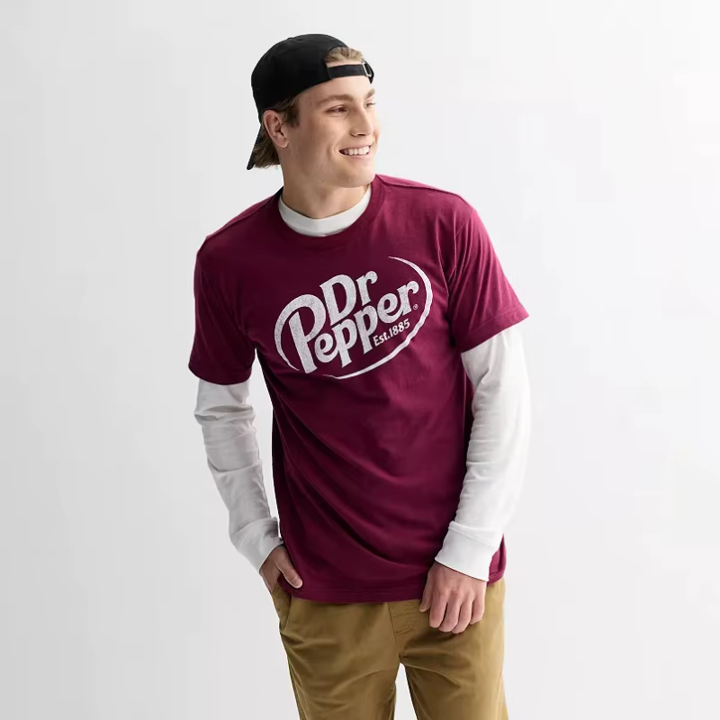 T-shirt vintage Dr. Pepper pour homme et femme