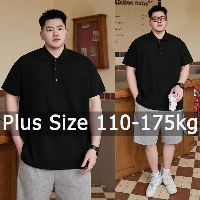 Polo hommes grande taille 1XL-7XL 110-175kg