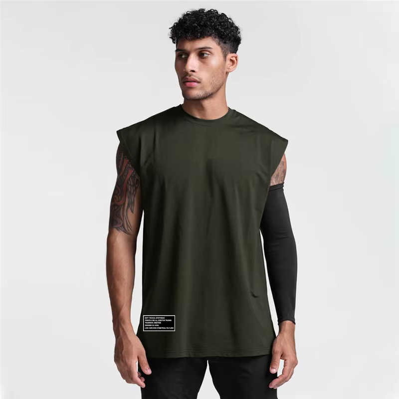 Gilets de musculation en maille respirante à séchage rapide pour hommes