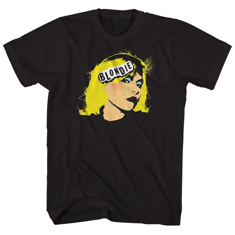 T-shirt punk rock du groupe Blondie 2026