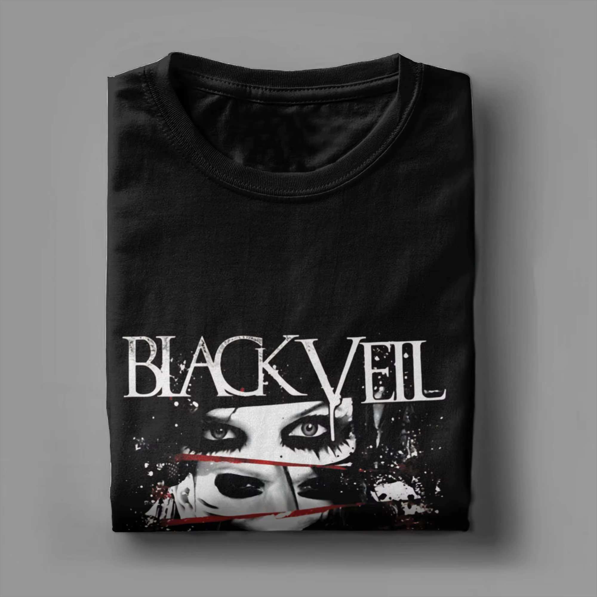 BLACK VEIL BRIDES BAND LOGO T-shirt drôle 100% coton