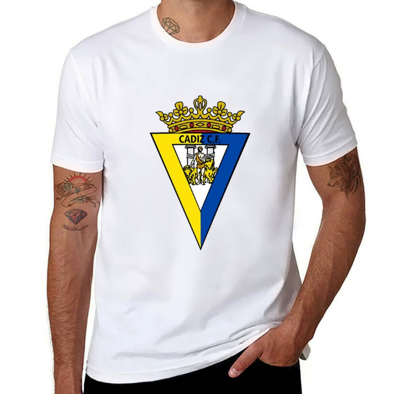 Cadiz cf T-Shirt homme t-shirts pour hommes