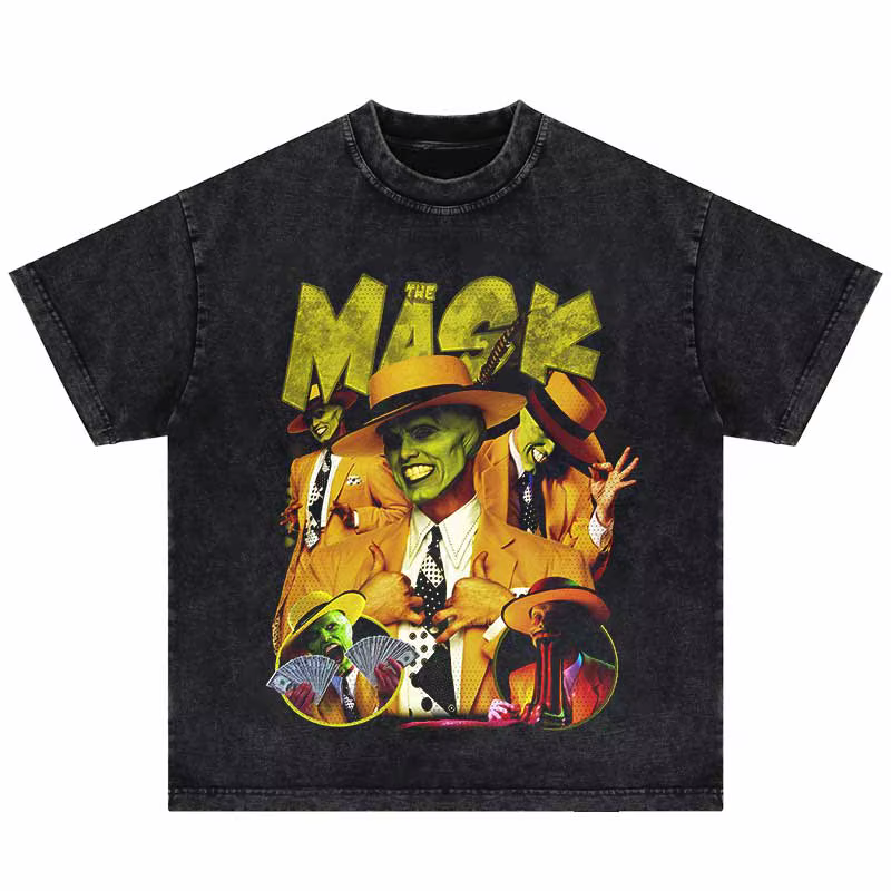 T-Shirt Punk Gothique Hip Hop pour Homme