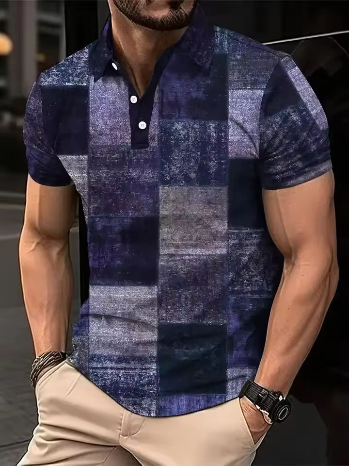 Polo à manches courtes pour homme