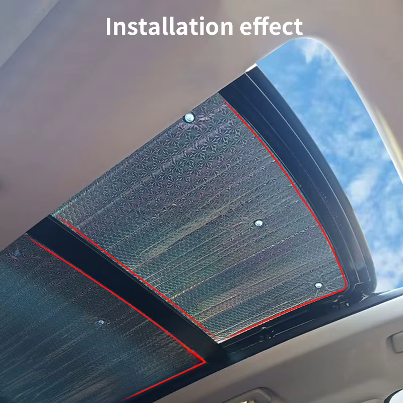 Pare-soleil de toit ouvrant de voiture, pour Volkswagen VW Tiguan MK1 5N 2009 ~ 2016 2008, accessoires de protection solaire de toit, isolation thermique, pare-brise automobile