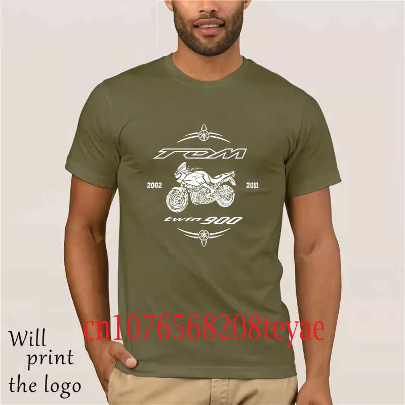 TDM 900 V2 moto course vélo Fans T-Shirt décontracté col rond ample été T-Shirt pour hommes
