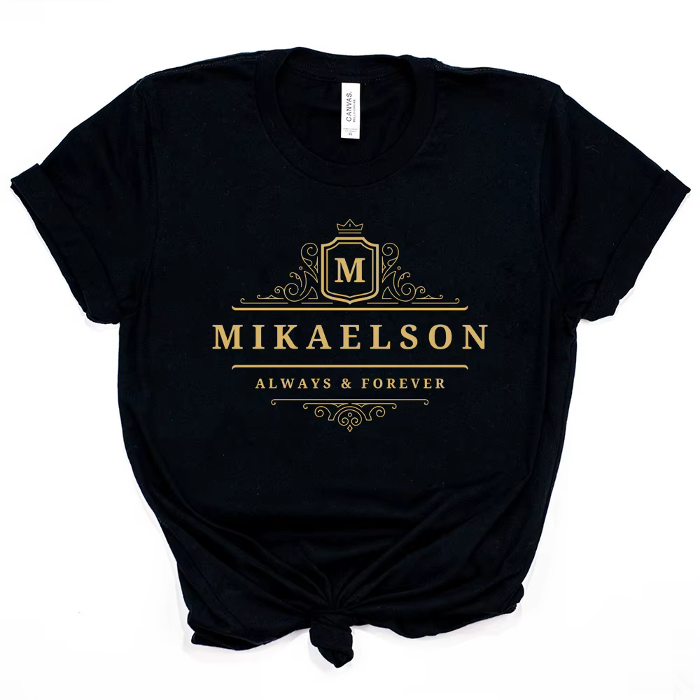 T-shirt journal des Vampire Mikaelson, Always and Forever, Original, Fans