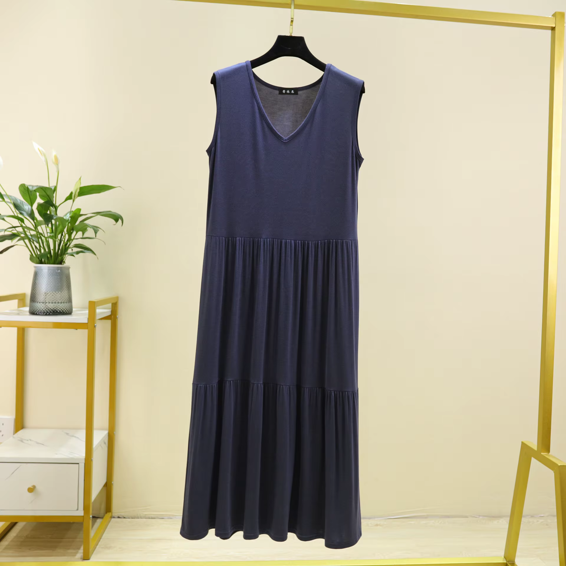 Robe longue à plusieurs niveaux pour femmes