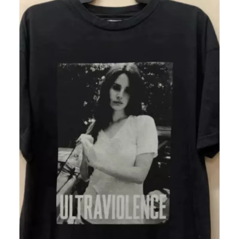 T-shirt unisexe avec motif Lana Del Rey
