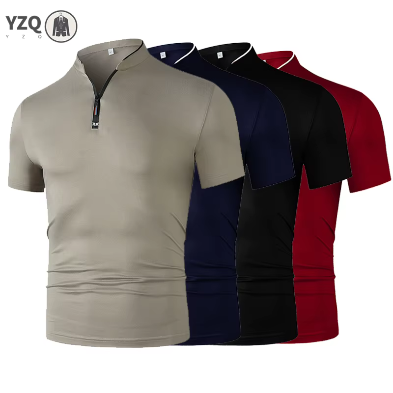 Polo à manches courtes pour hommes