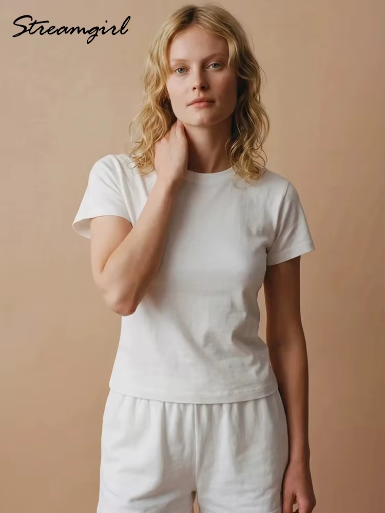 T-shirts basiques pour femmes