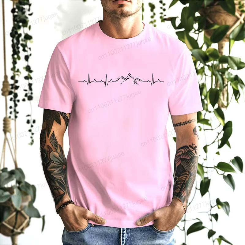 T-shirts graphiques pour l'alpinisme