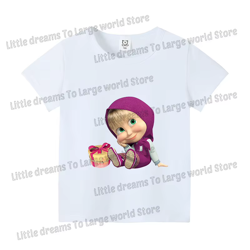 T-shirt Mashas Bears pour enfants