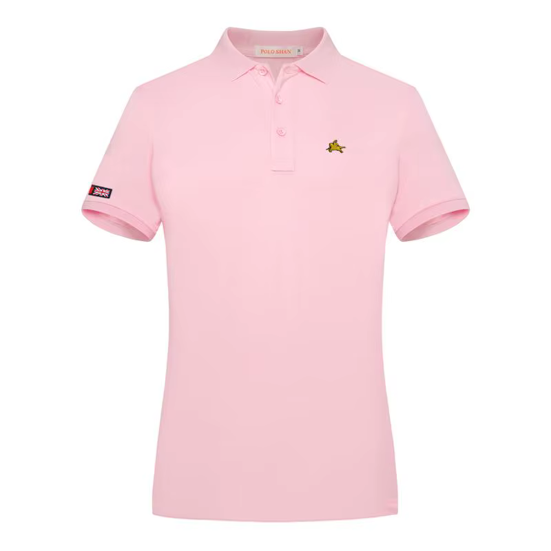 Mode Polo femmes nouveau Design coton vêtements de sport d'été T-Shirts femme col