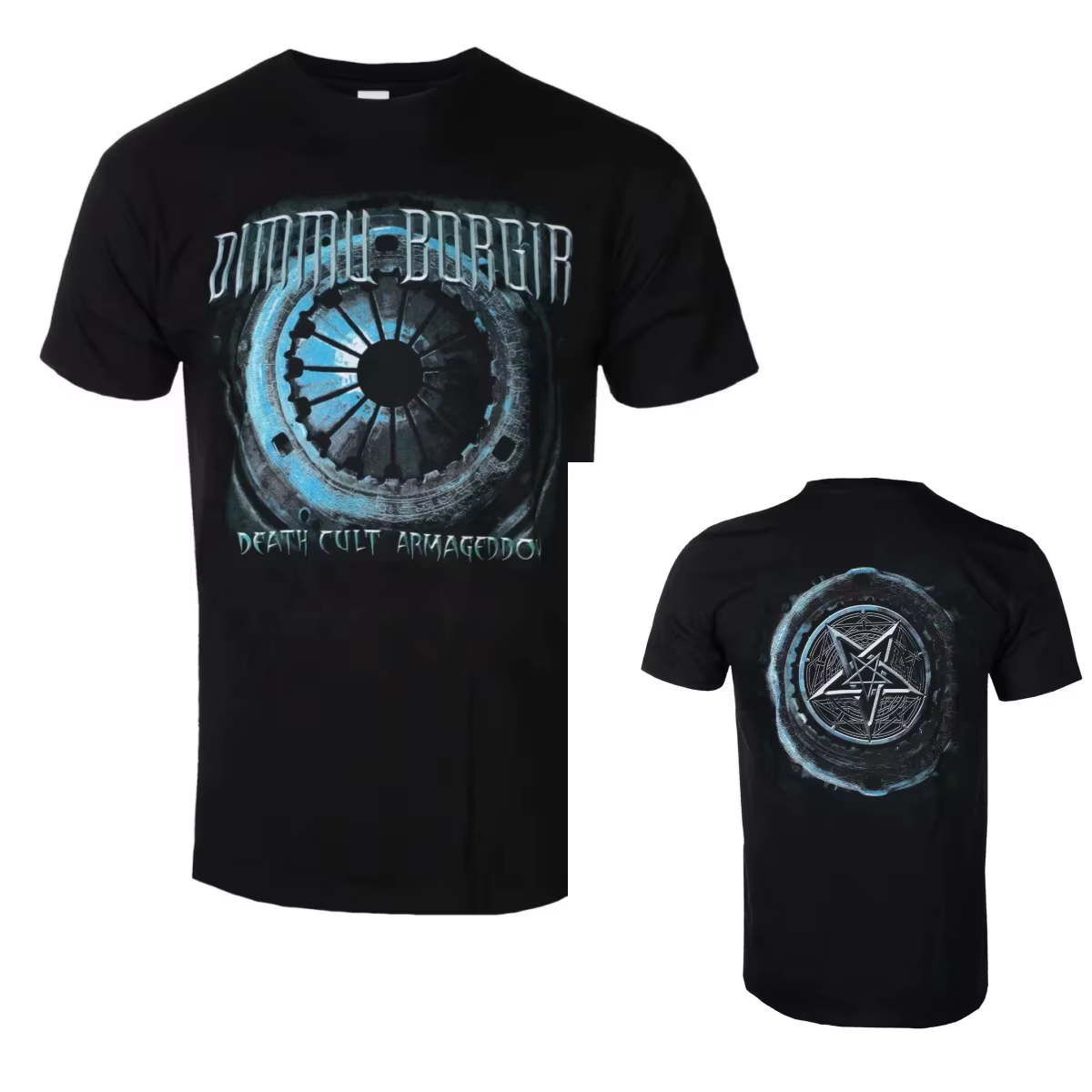 Art Classic Dimmu Borgir Band T-shirt décontracté en coton avec motif pour hommes et femmes