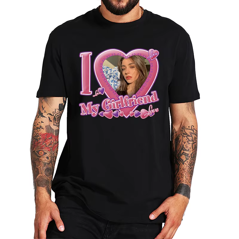 T-shirt à Manches Courtes et Col Ras du Cou pour Homme et Femme
