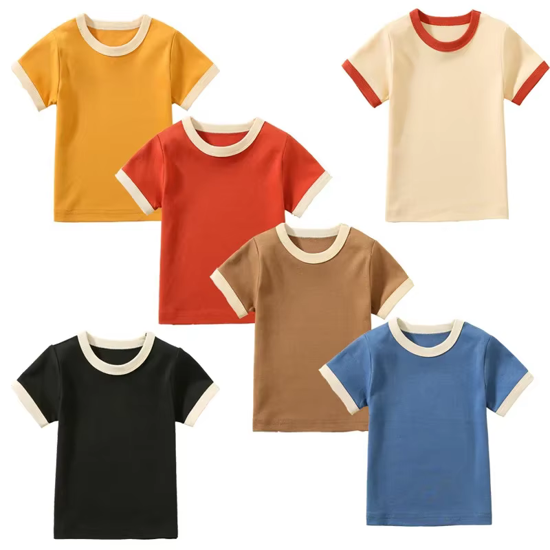 T-shirt manches courtes pour petits enfants