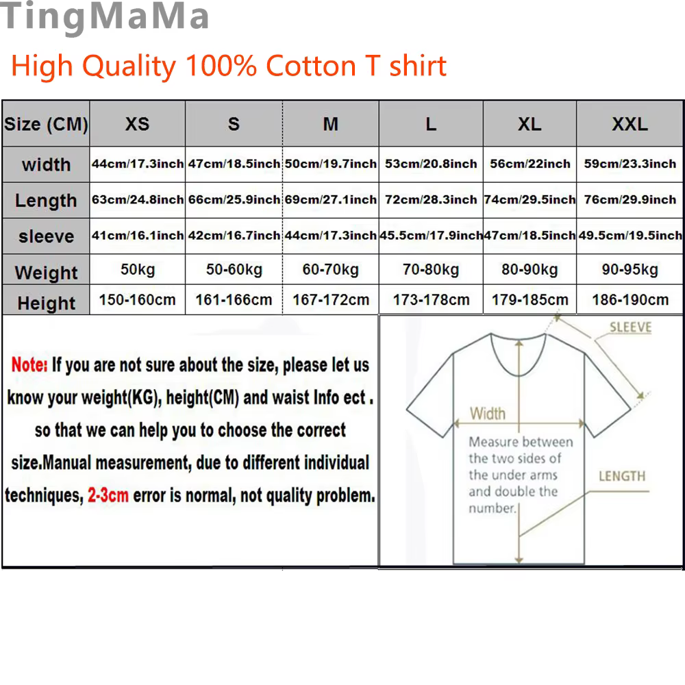 T-shirt en coton pour hommes
