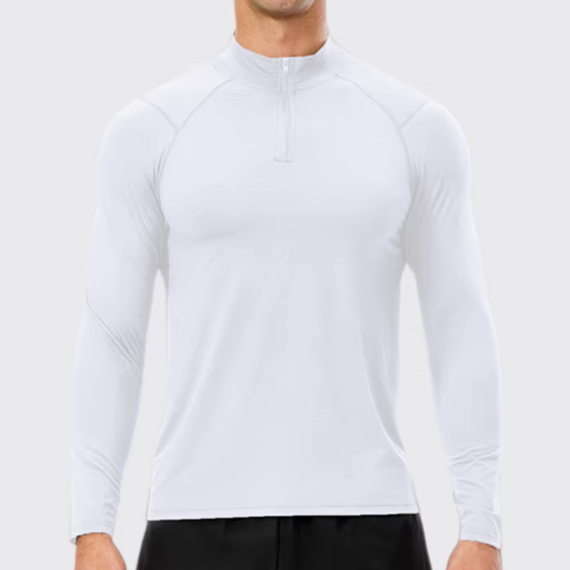 T-shirt de sport pour homme à manches longues