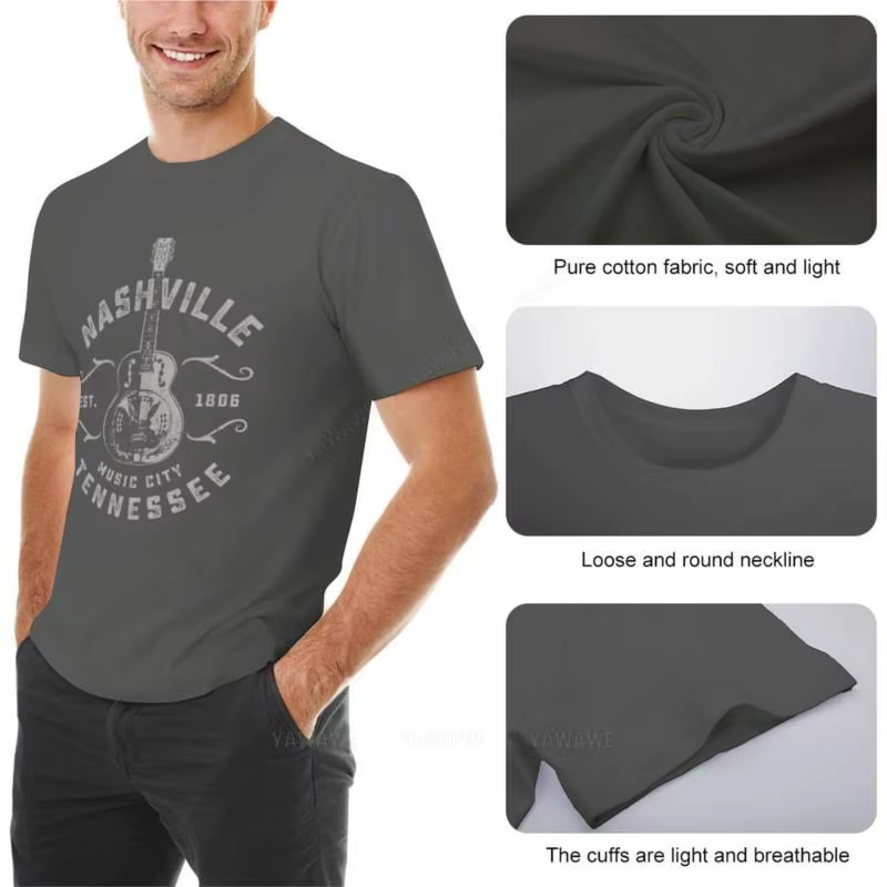 Nashville Music City Tennessee T-Shirt