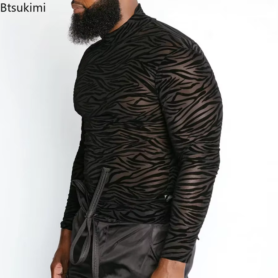 T-shirt à manches longues pour hommes