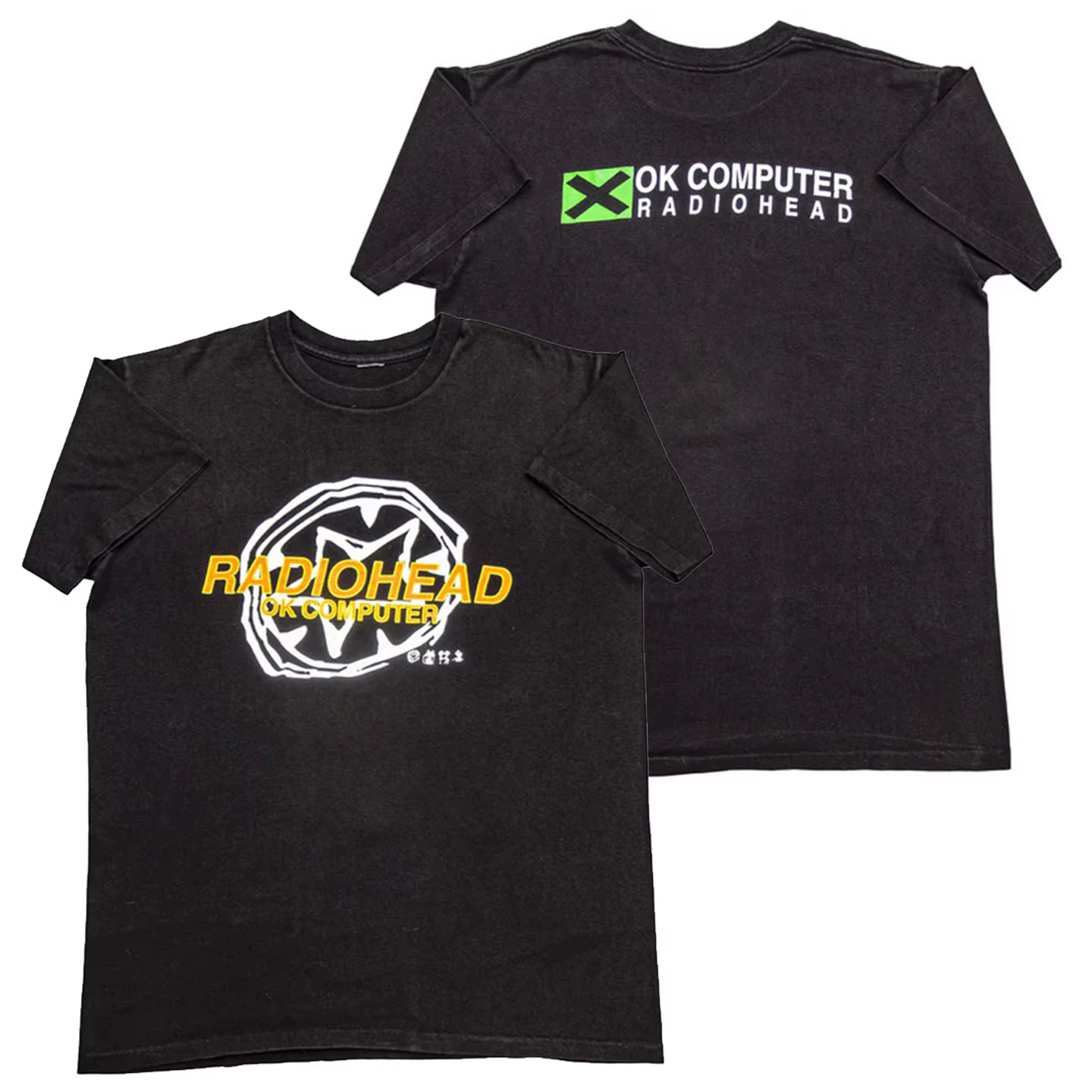 T-shirt décontracté de luxe de la marque Radiohead OK Computer Album 1994 pour hommes et femmes