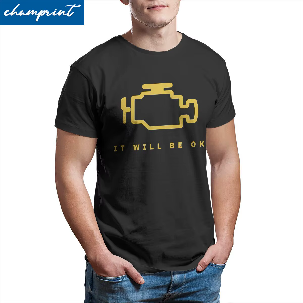 T-shirt à manches courtes pour hommes