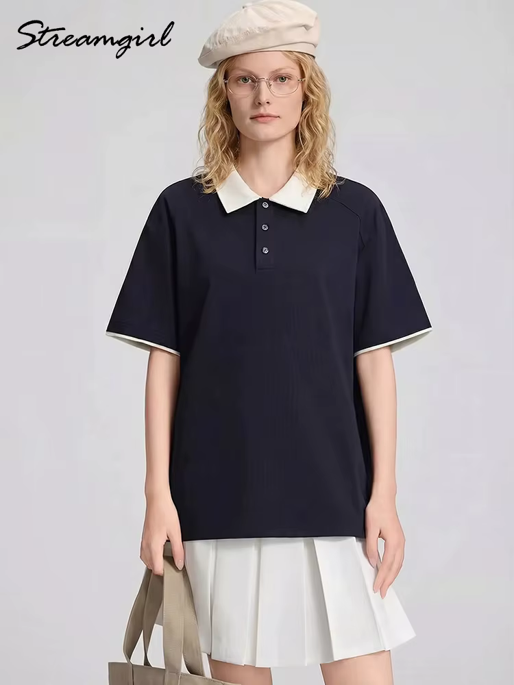 Streamgirl – T-shirts polo d'été pour femmes