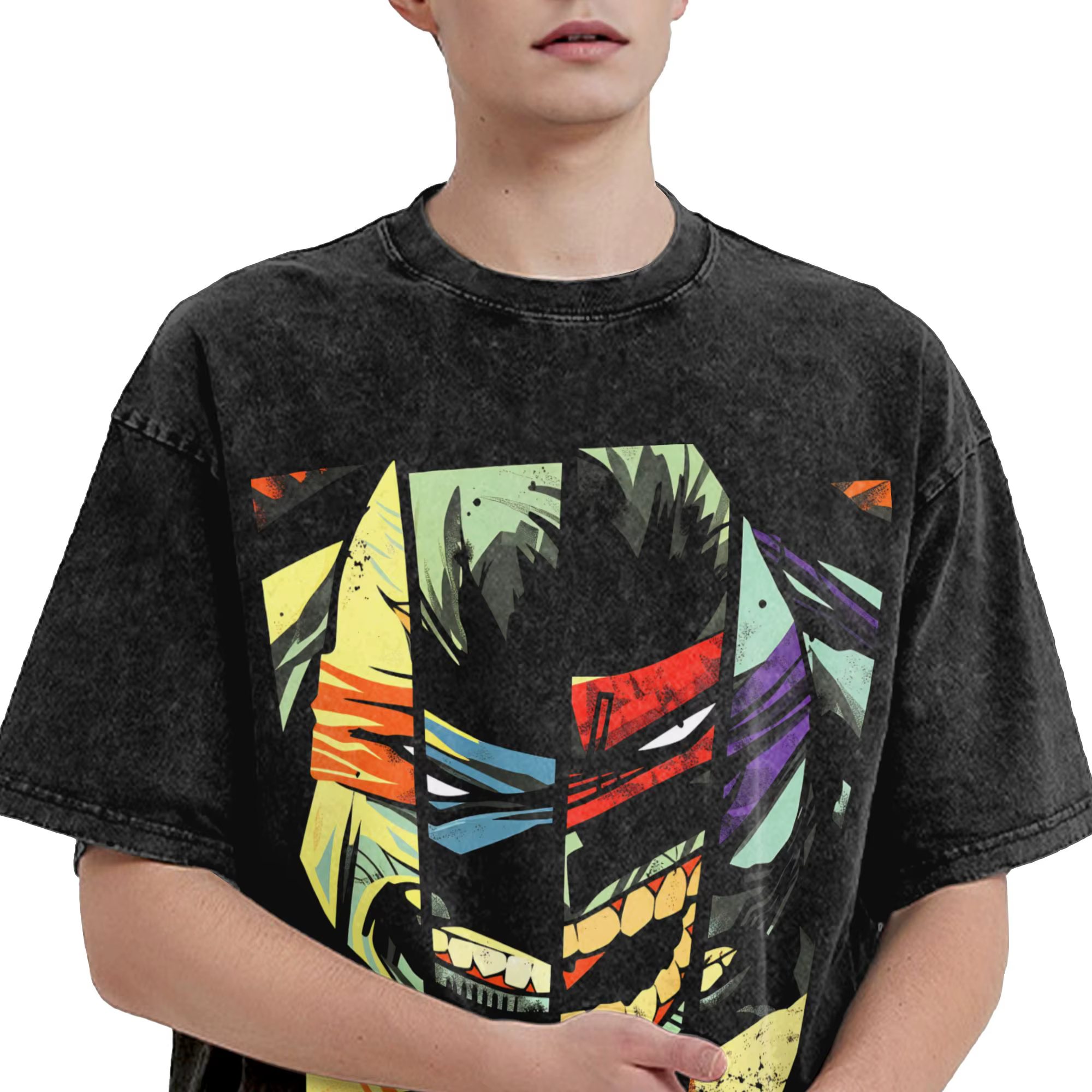 T-shirt décontracté Y2K rétro pour homme