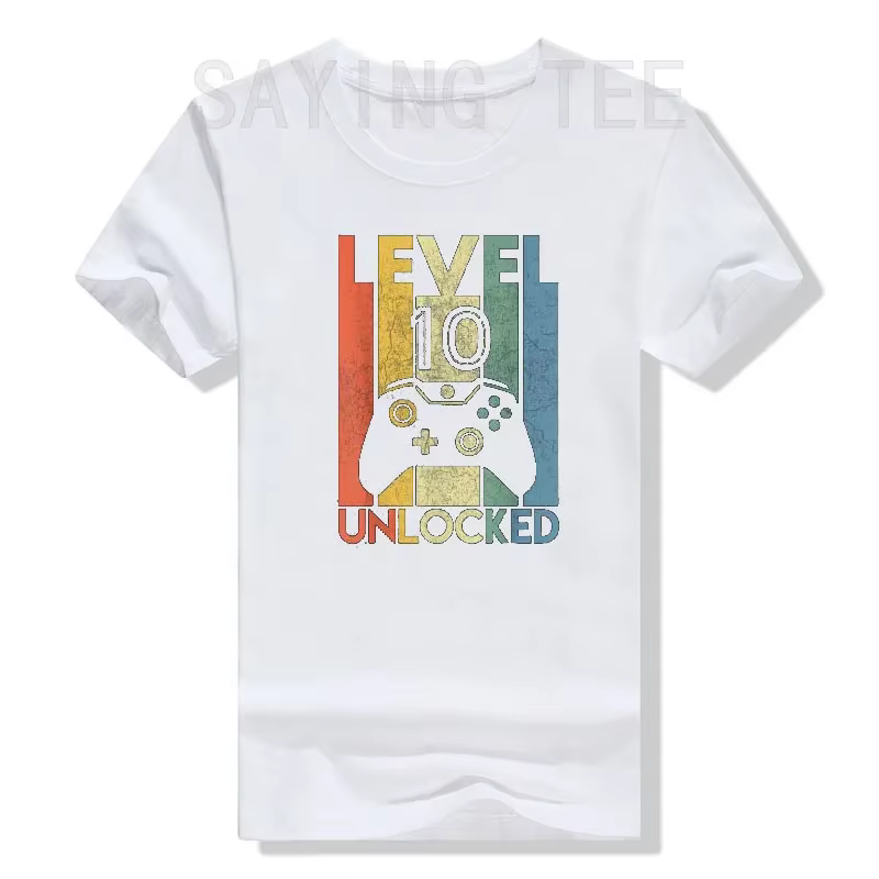 T-shirt graphique de joueur vidéo drôle pour garçons