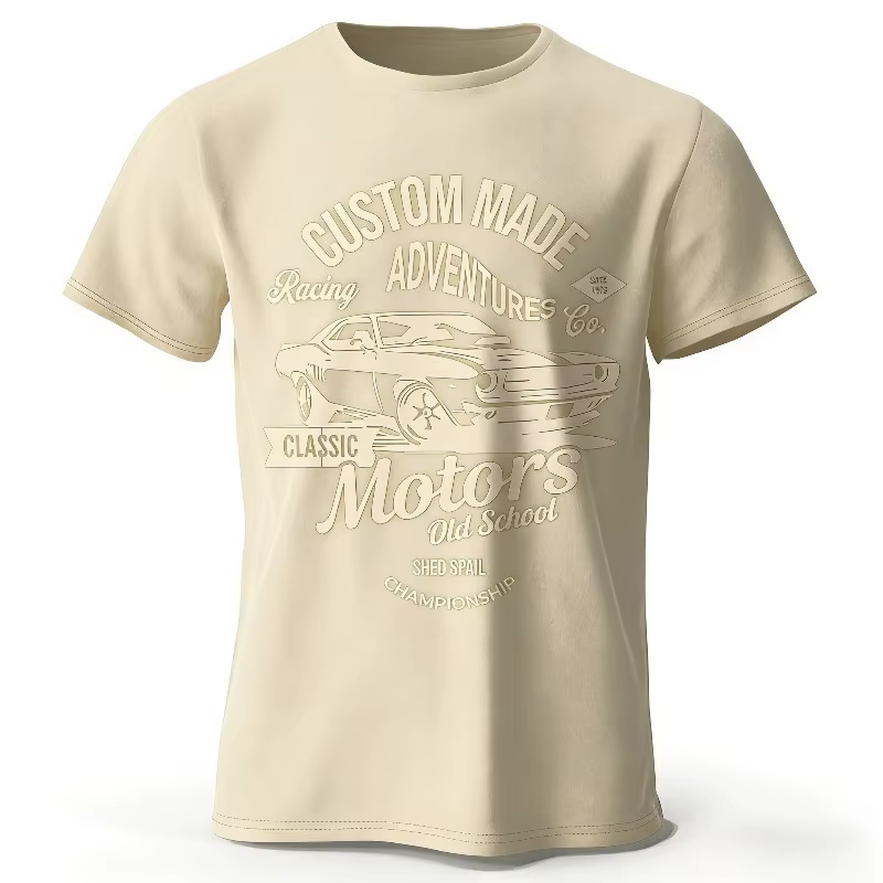 T-shirt pour homme 100% coton