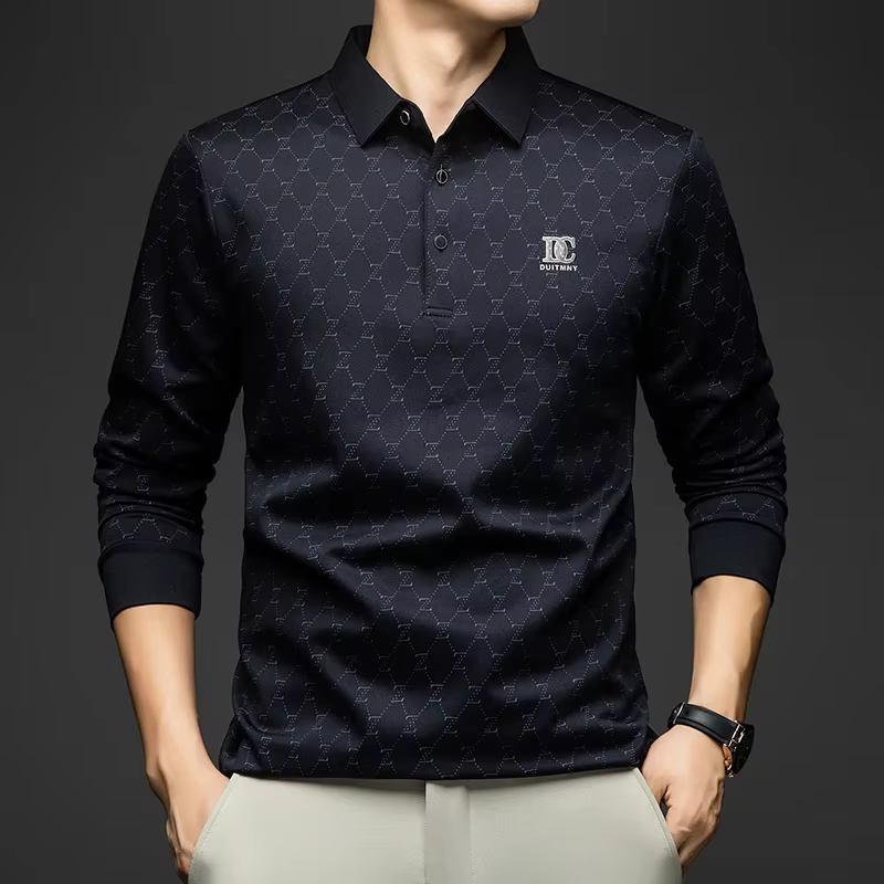 Chemises Polo Élégantes BROWON Printemps-Automne 2026 pour Hommes