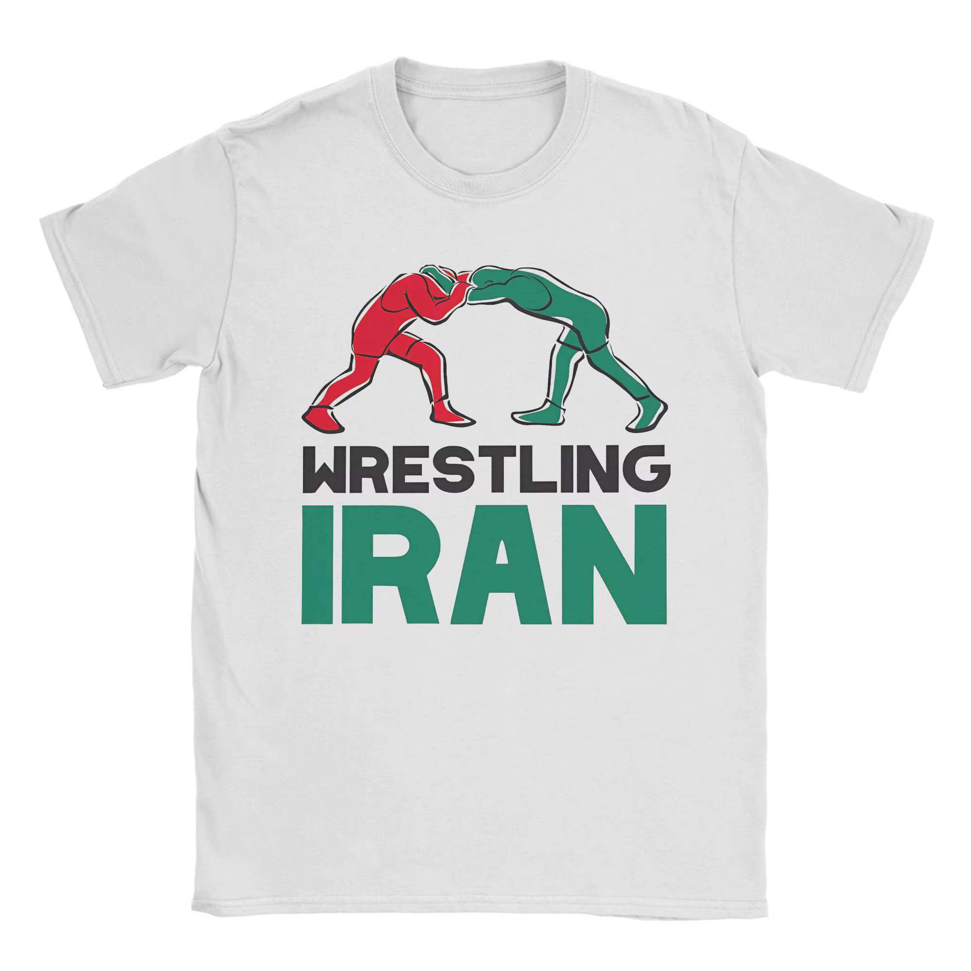 T-shirt de lutte pour hommes