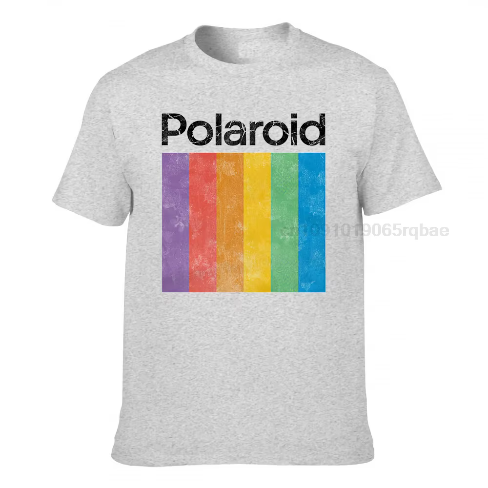 POLAROID t-shirt appareil Photo photographie instantanée rétro Vintage Logo Look années 70 80