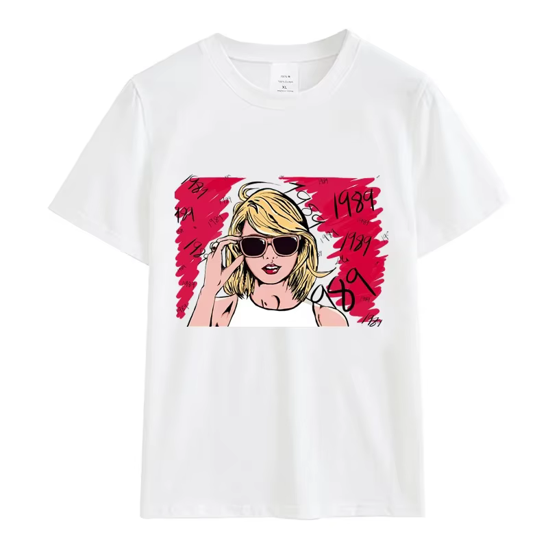 T-shirt Femme 1989 – Vêtements Féminins en Coton