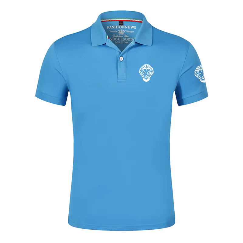 Polos College à manches courtes pour hommes
