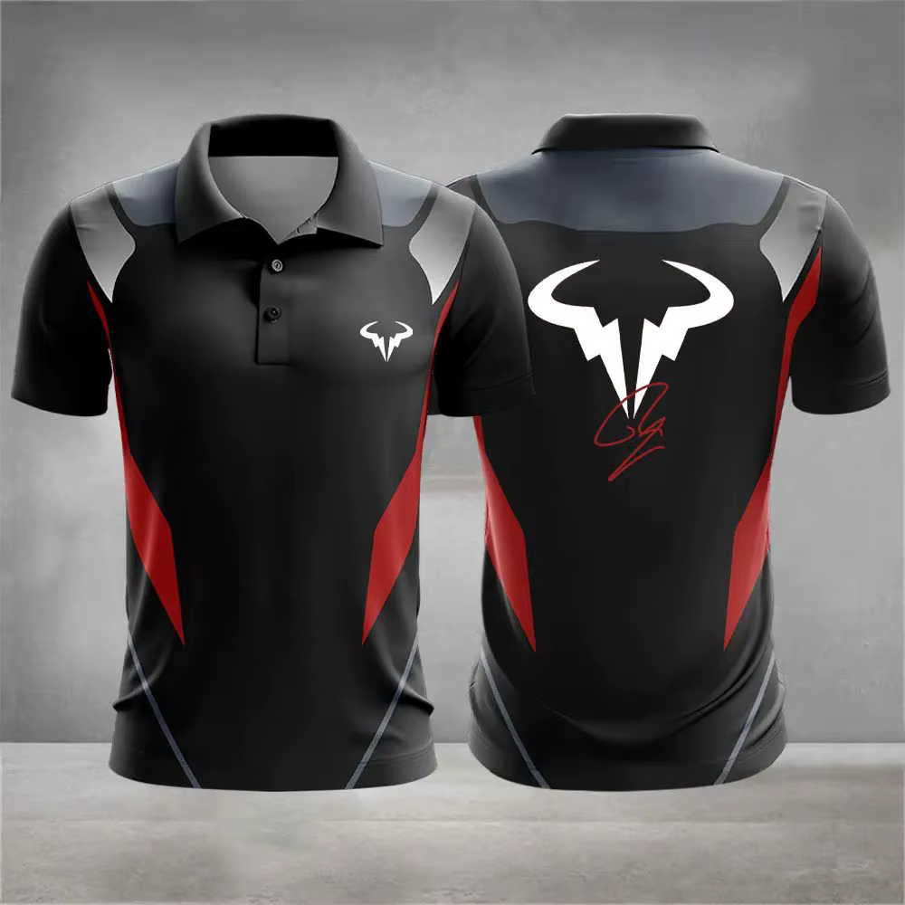 Nouveau Polo Homme Été 2026 – Tendance, Confortable, Doux et Respirant avec Motif Imprimé 3D