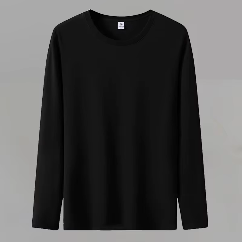 Livraison rapide T-Shirts hommes automne coton homme t-shirt femmes à manches longues